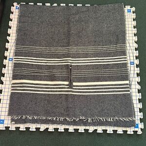 Super soft J. Crew Blue & White Scarf/Wrap